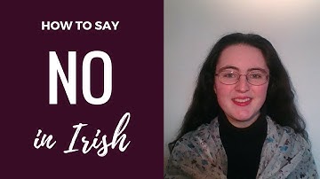 How to say No in Irish