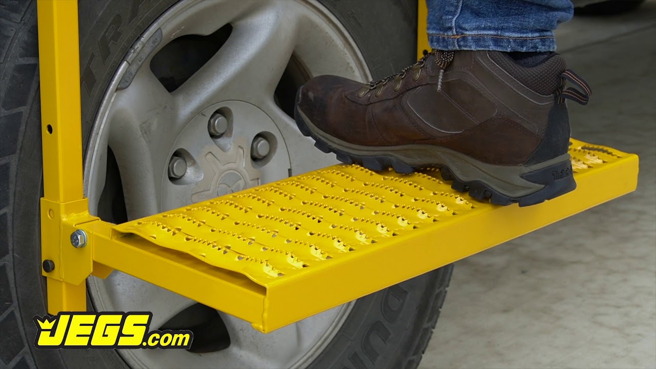 JEGS Truck Wheel Step 500 lb. Capacity 55581158 YouTube