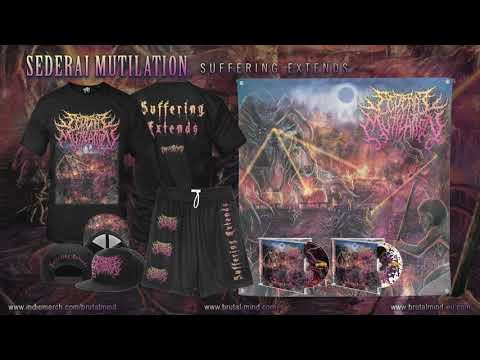 SEDERAI MUTILATION - Amarah | OFFICIAL LYRIC VIDEO | BRUTAL MIND