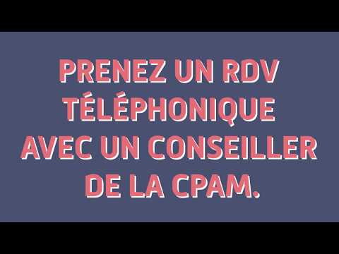 Prenez un rendez-vous téléphonique sur ameli.fr