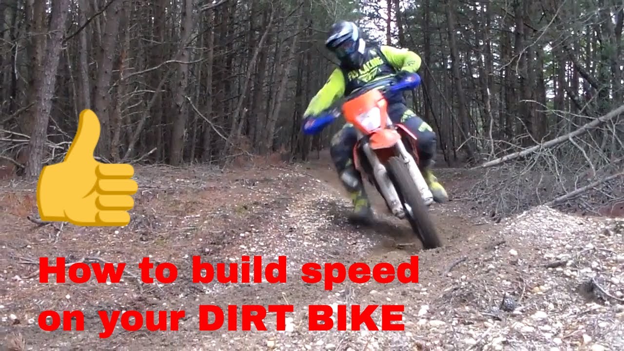 How to build speed on your DIRT BIKE YouTube