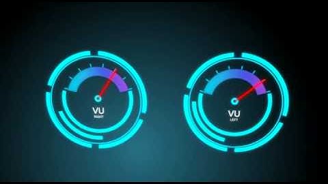 VU Meter Holográfico.