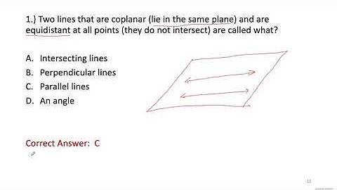 Geometry Topic 1 Exam Review -  Part 1 of 2