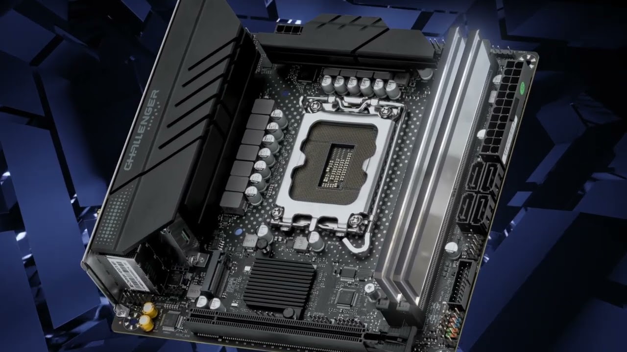 COMPUTEX 2025 MS-Challenger H810ITX WIFI