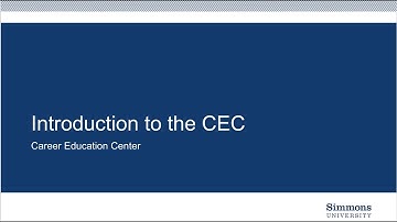 Introduction to the CEC