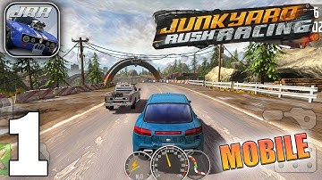 Junkyard Rush Racing Gameplay Walkthrough Part 1 (iOS, Android)