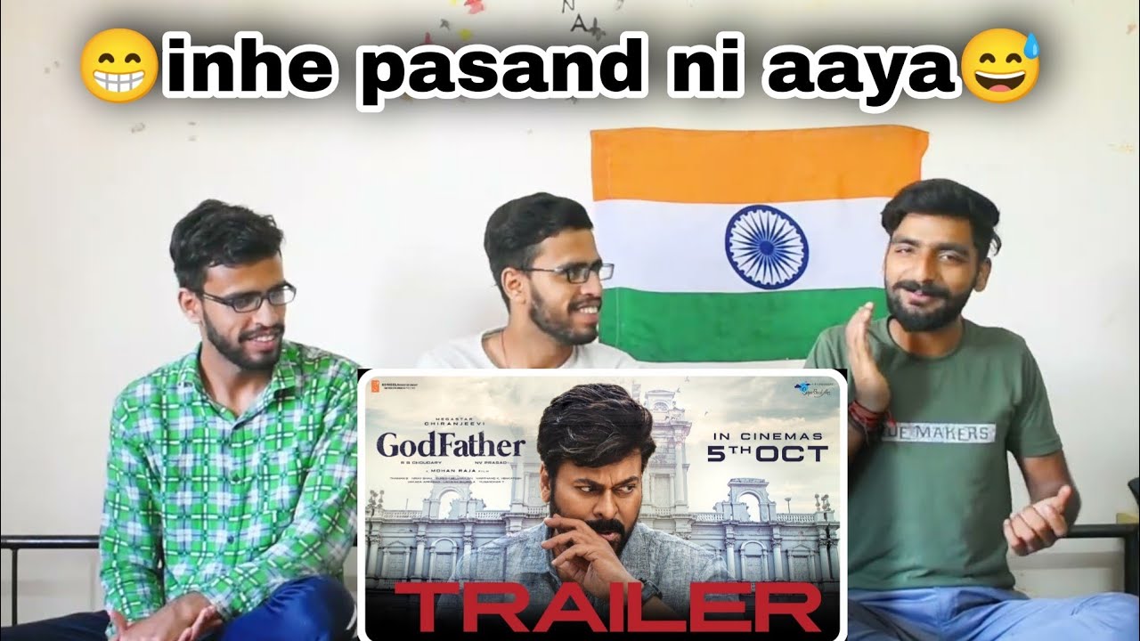 Watch god father trailer (reaction) | megastar Chiranjeevi | salman khan | 2plus1 on YouTube Watch god father trailer (reaction) | megastar Chiranjeevi | salman khan | 2plus1 on YouTube