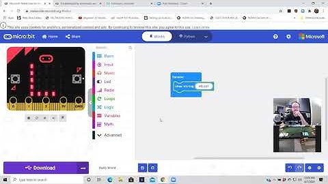 Micro:bit "Hello World!"  #micro:bit #robot #robotics
