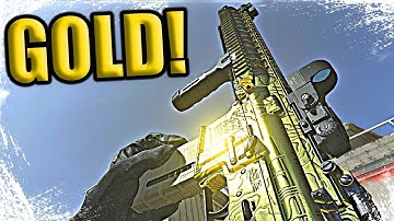 GOLD M4A1 - Modern Warfare M4A1 Best Class Setup & GOLD Camo Gameplay (MW M4 Class Setup)