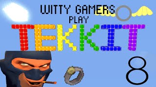 Tekkit Classic with Witty Gamers Episode 8 - Flying Rings and Bad Math