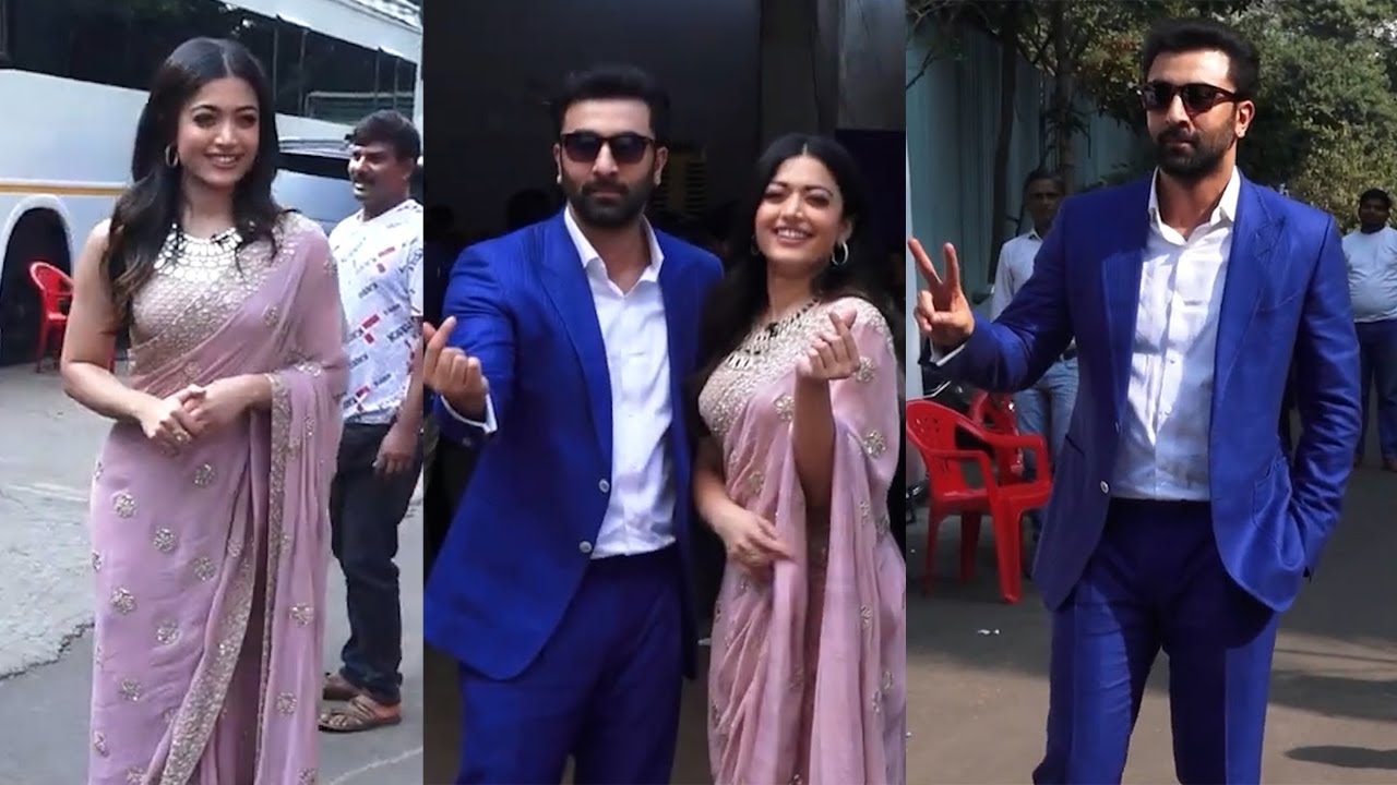 Ranbir Kapoor and Rashmika Mandanna FIRST Animal Promotion | Filmy Focus Bollywood