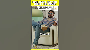 Shaggy S Revealing Interview Unveiling His Authentic Voice Shaggy Interview RealVoice 