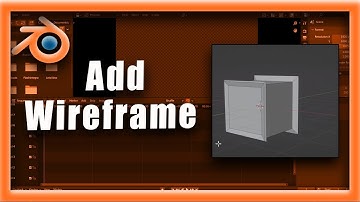 Blender Tutorial: How To Add Wireframe In Blender