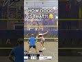 How good is that from David Allman! 😮‍💨🔥 #worldsquash #squash #worldmasters