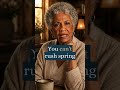 You Can't Rush Spring #patience #mindset