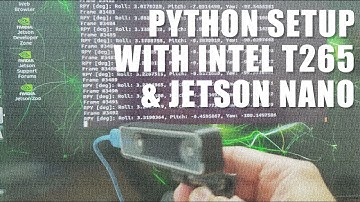 Python Setup for Intel RealSense T265 with Jetson Nano and Ubuntu 18.04