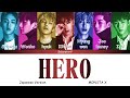MONSTA X - HERO (Japanese Version) [Color Coded Kan_Rom_Eng]