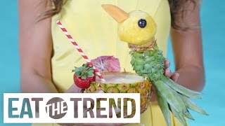This Insane Pineapple-Carving Trick Will Make Your Jaw Drop | Eat the Trend