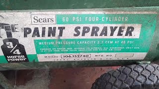 (2019) Trash Find - Vintage Sears Air Compressor