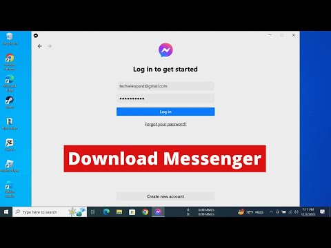 How to Download and Install Facebook Messenger in Windows