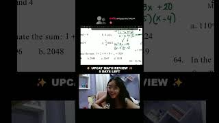 UPCAT 2026 LIVE Review # 39 (Mock Test)