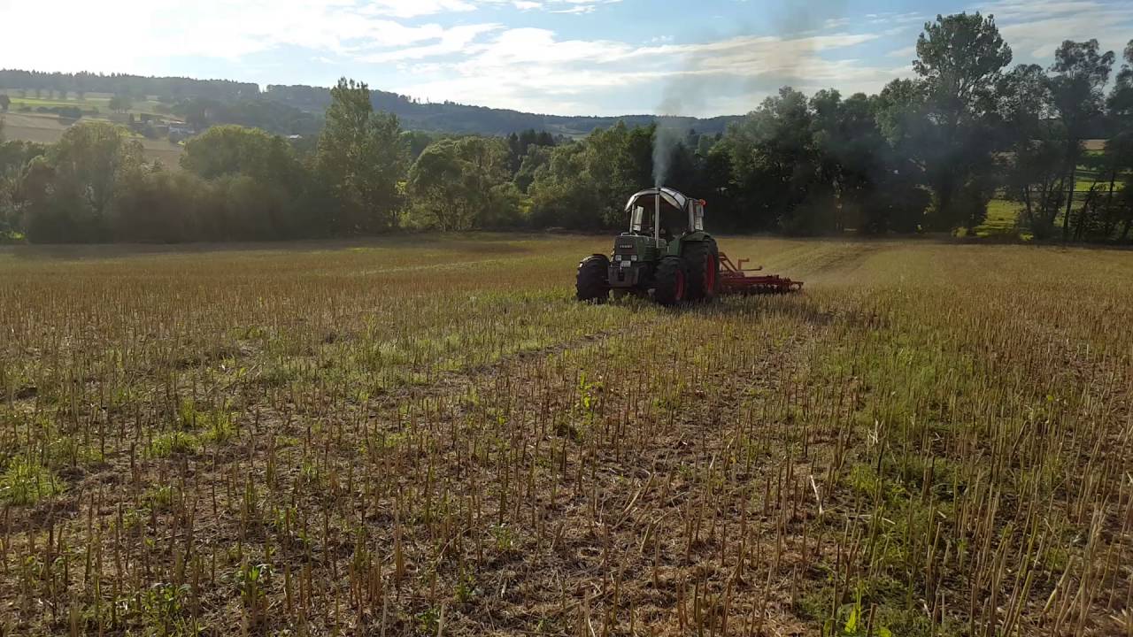 Fendt Favorit 614s mit Scheibenegge