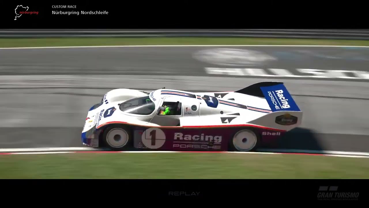 GT Sport PS 5 :  Better Game Economy Nordschleife 5 Laps, Porsche 962C  '88