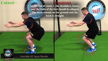 Preparation Drill Exercise 5: Squat Bender
