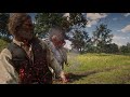 Red Dead Redemption 2 - brutal ragdoll/combat compilation 4
