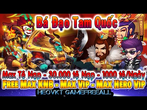 GAME 2072: Bá Đạo Anh Hùng Lậu (Android,PC) | Max KNB – Max Vip – Max Tệ Nạp -Tướng Full [HEOVKT]