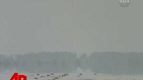 Raw Video: Shuttle Discovery Returns to Earth