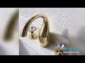 Bravat Gold Crystal Sink Faucet