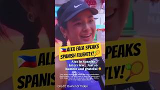 Alex Eala's Post Match Interview After Winning Over Anastasia Pavlyuchenkova at Madrid Open 2026🇵🇭🎾💕