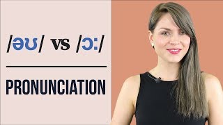 \/əʊ\/ vs \/ɔ:\/ | Learn English Pronunciation | Minimal Pairs Practice