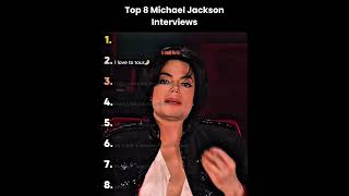 Top 8 Michael Jackson Interviews Part2 #popculture #michaeljackson #top10