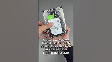 Seagate BarraCuda 8TB Internal Hard Drive HDD – 3.5 Inch Sata 6 Gb/s 5400 RPM 256MB Cache #shorts