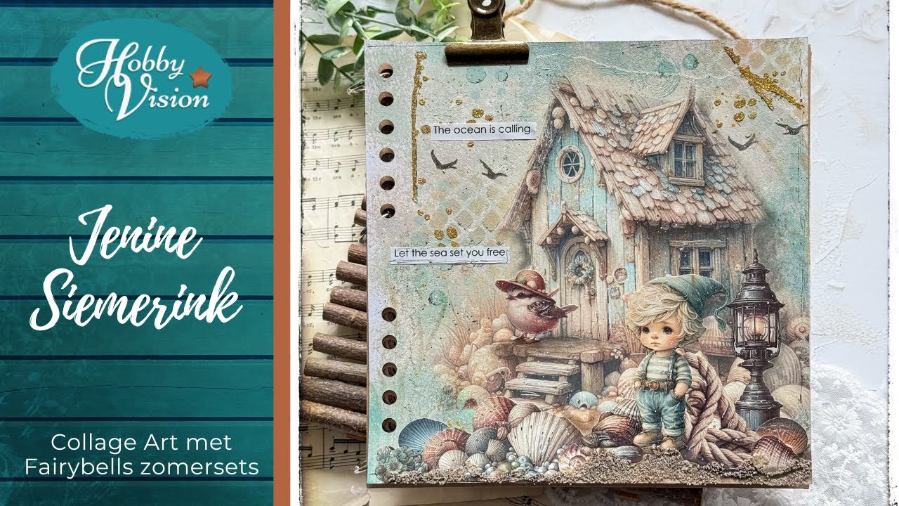 FBLive - 30-05-2025 - Jenine Siemerink - Collage Art met Fairybells zomersets