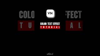 Color Changing Text Animation - VN Tutorial #shorts Wealth