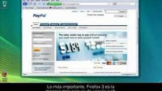 Mozilla Firefox 3 Screencast (ES)