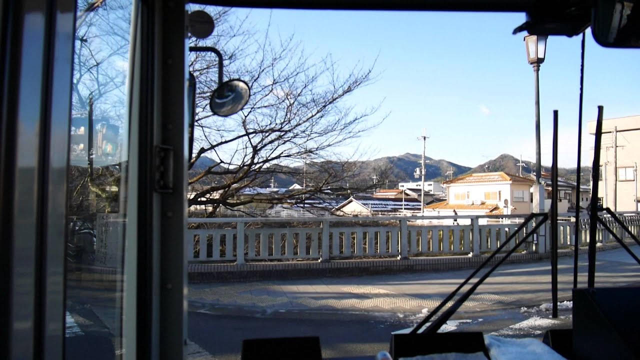 【前面展望】東舞鶴駅～医療センター～西舞鶴駅（循環）【京都交通・東西循環線】