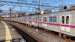 東京メトロ(営団)8000系8115F編成(鷺沼検車区)。