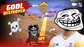 ☠️TX Sarang Destroyed GODL Single Handedly (1v4)🥵