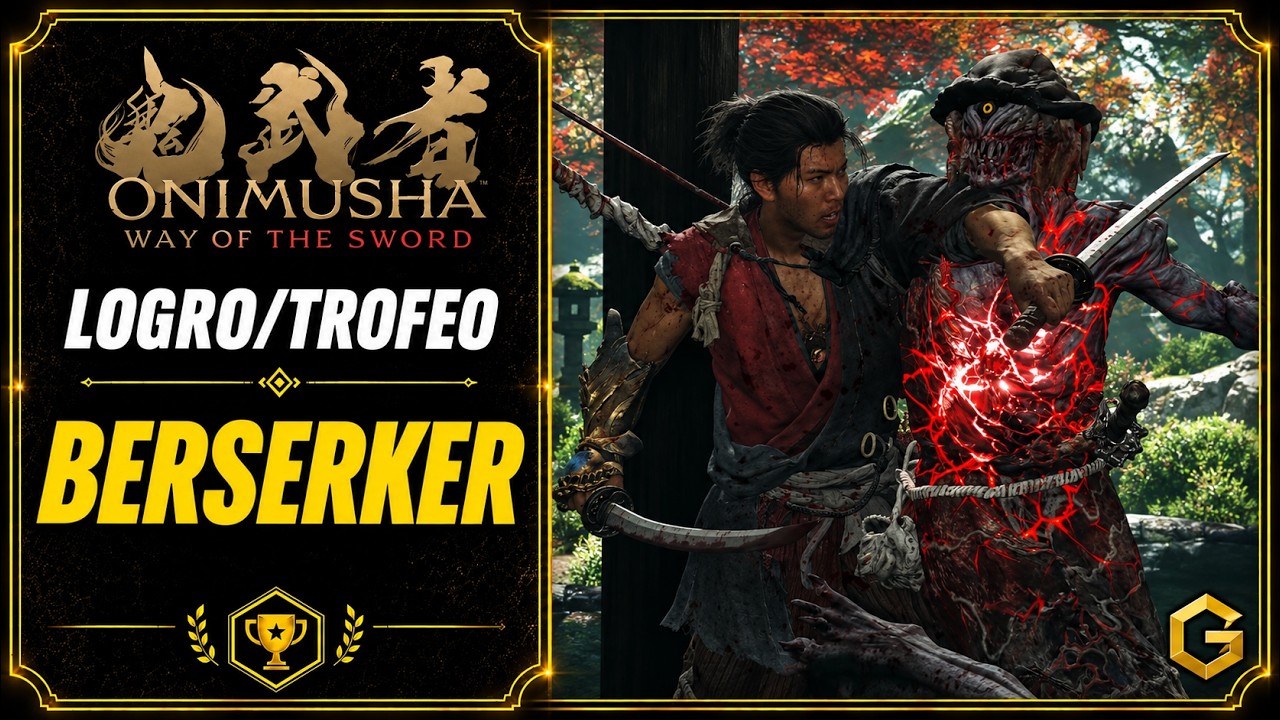 logro Berserker en Onimusha: Way of the Sword