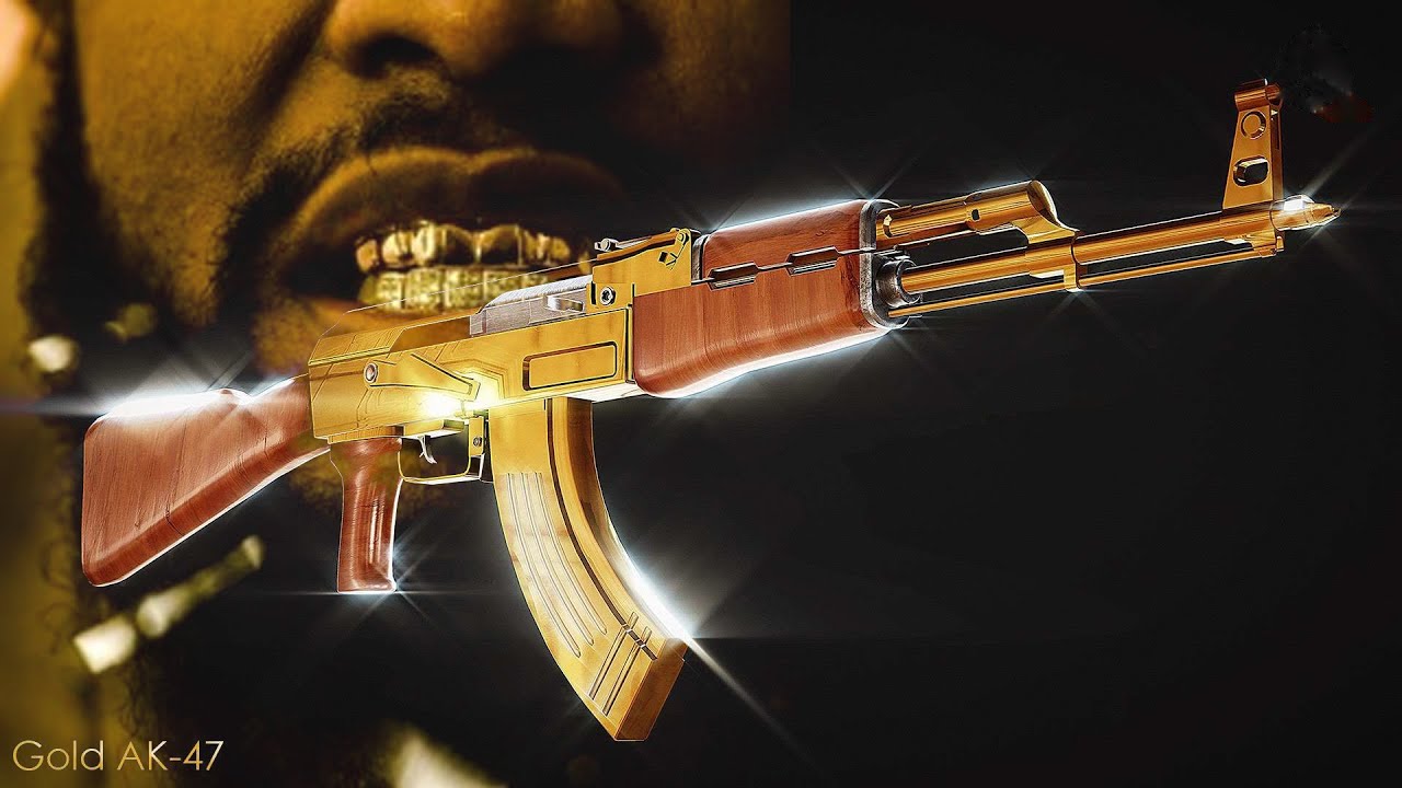 *Unlocked* AK-47 GOLD Camo!