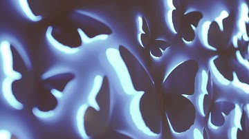 Philips Luminous Patterns - Light Effect - 3D Graphics - Butterflies