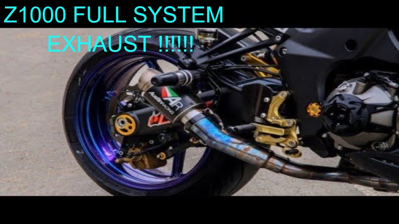 P.Ô Kawasaki Z1000 Full System (KAWASAKI Z1000 EXHAUST) YouTube
