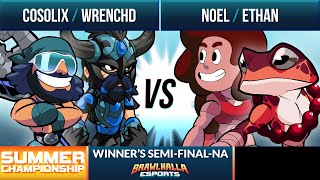 Cosolix & Wrenchd vs Noel & Ethan - Winner's Semi-Final - Summer Championship 2020 2v2 NA