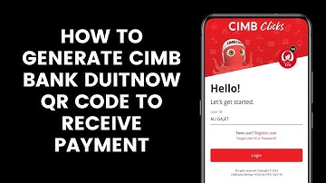 How to Generate a CIMB Bank DuitNow QR Code to Receive Payment From CIMB OCTO MY App l CIMB Clicks
