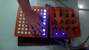 Tomash Ghz - Digital perversion (Monome clone in Ableton and Arduino controller)