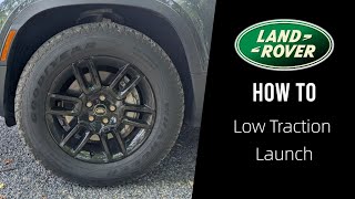 How to Enable the Low Traction Launch | 2024 Land Rover Defender 110 S